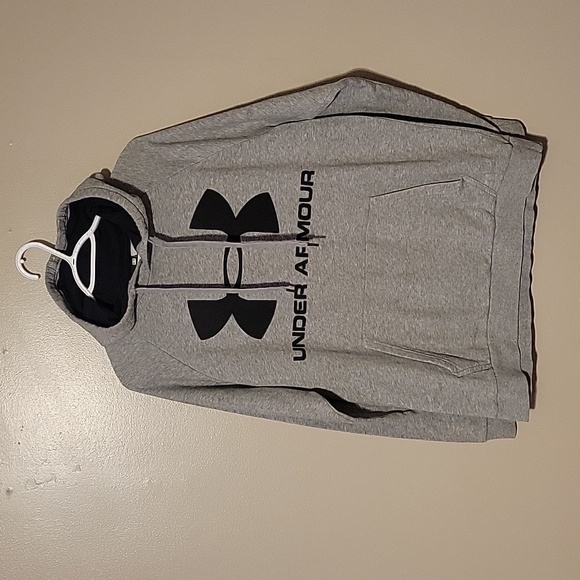 Under Armour Other - Under Armour Hoodie Pullover Gray Mens Size Large